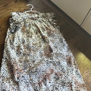 Stylish Leopard Print Kids Dress